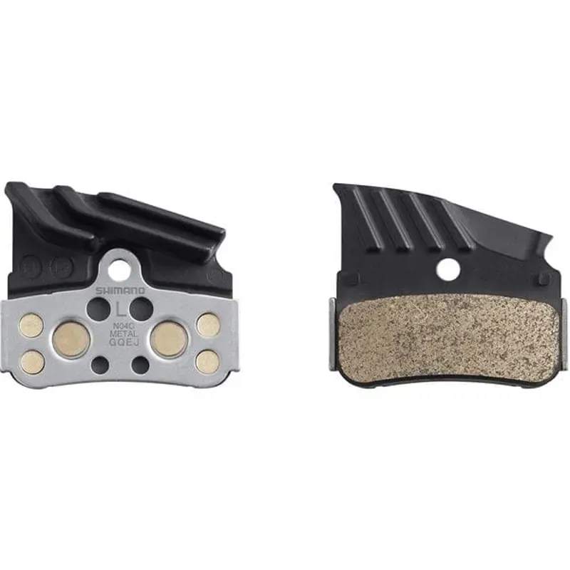 Shimano BRBX N04C Metal Pad spring Back W Fin Black one size-1