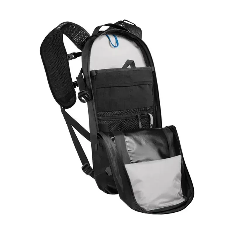 Camelbak M.U.L.E. Evo 12l Hydration Pack w/3l Reservoir in Black/Silver-5