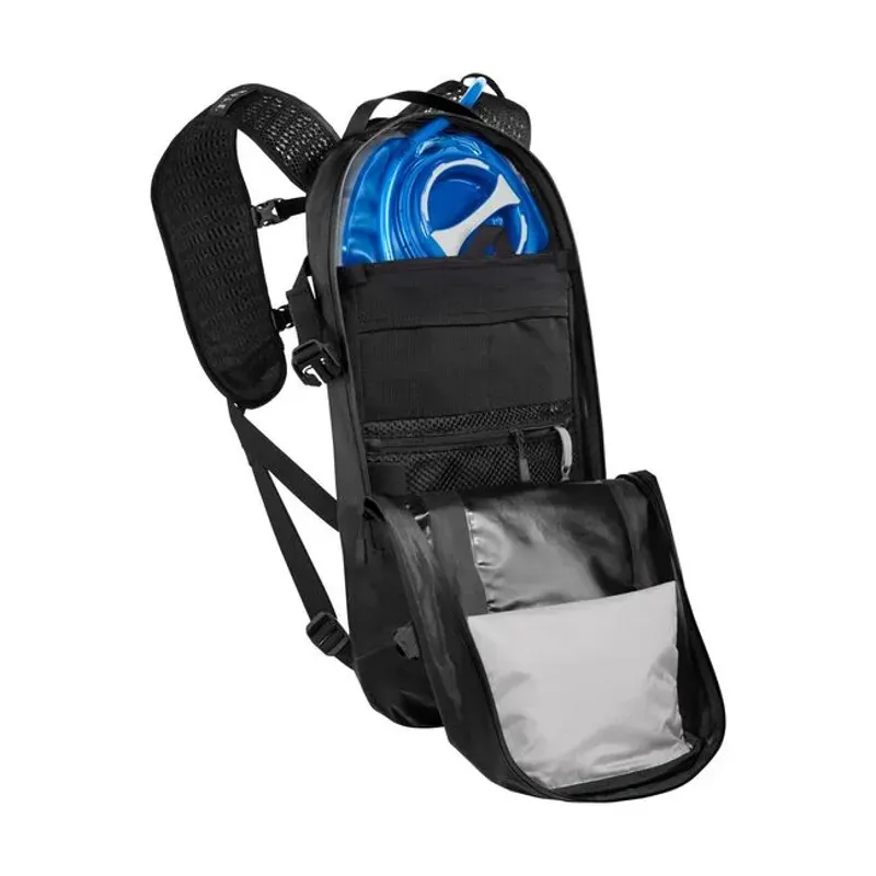 Camelbak M.U.L.E. Evo 12l Hydration Pack w/3l Reservoir in Black/Silver-7