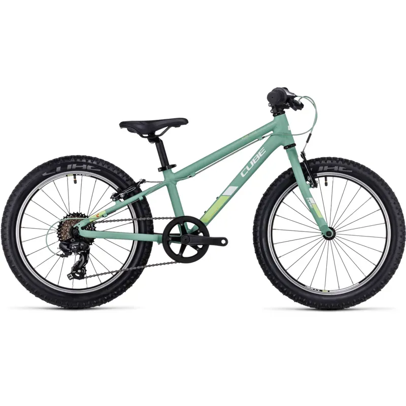 Cube Acid 200 Kids Bike in Green/White