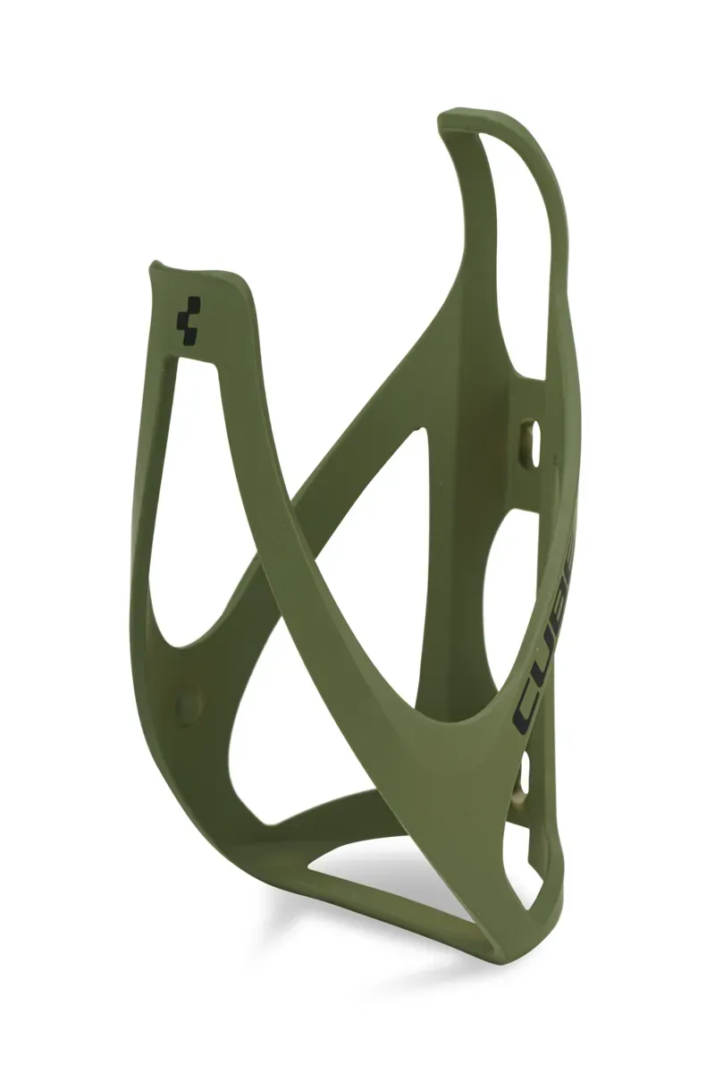 2022 Cube HPP Bottle Cage in Matt Olive/ Black