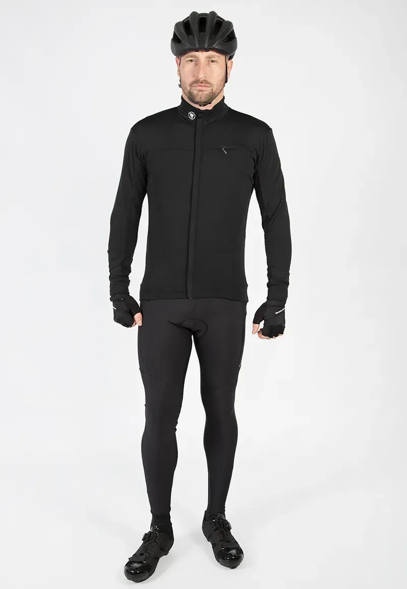 Endura Xtract Roubaix Long Sleeved Jersey in Black-7
