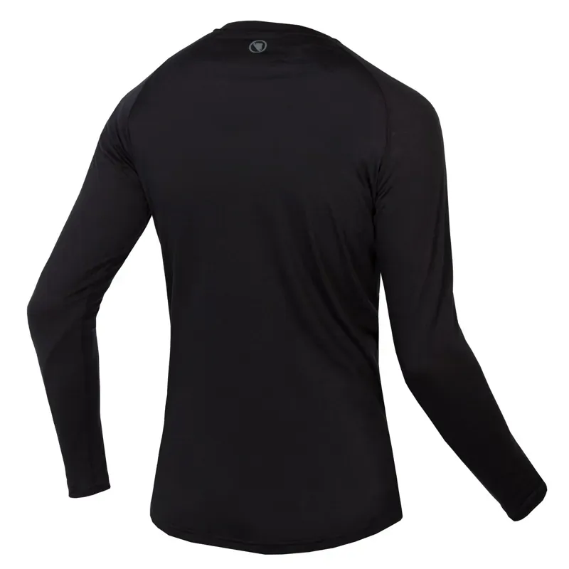 Endura BaaBaa Blend Long Sleeve Baselayer in Black-1