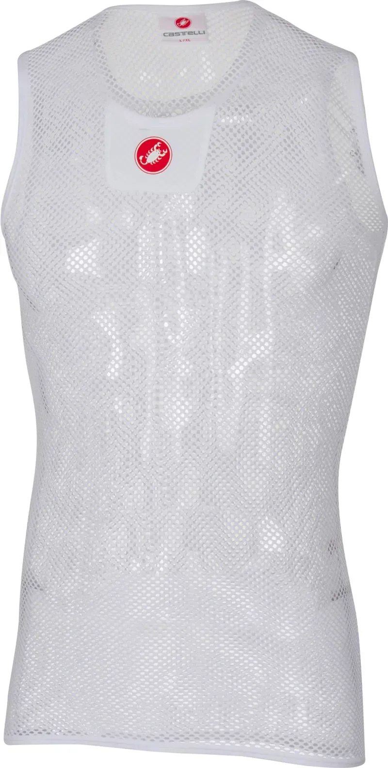 Castelli Core Mesh 3 Sleeveless Mens Baselayer in White 