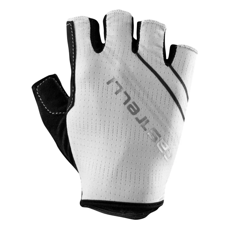 Castelli Dolcissima 2 Women's Gloves in Ivory/Grey/Silver Grey