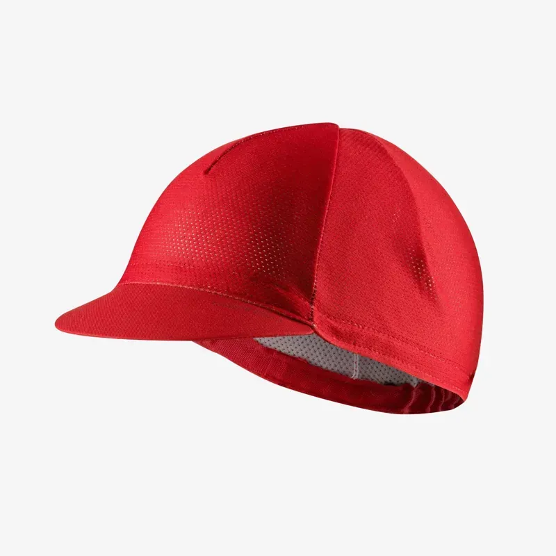 Castelli Espresso 2 Cap in Rich Red