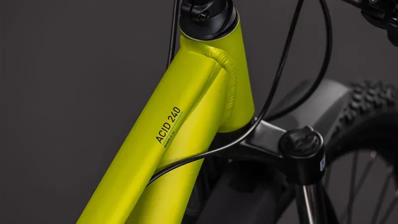 Cube Acid 240 - Fully Equipped Kids MTB with Disc Brakes in Lizard/Blue-2