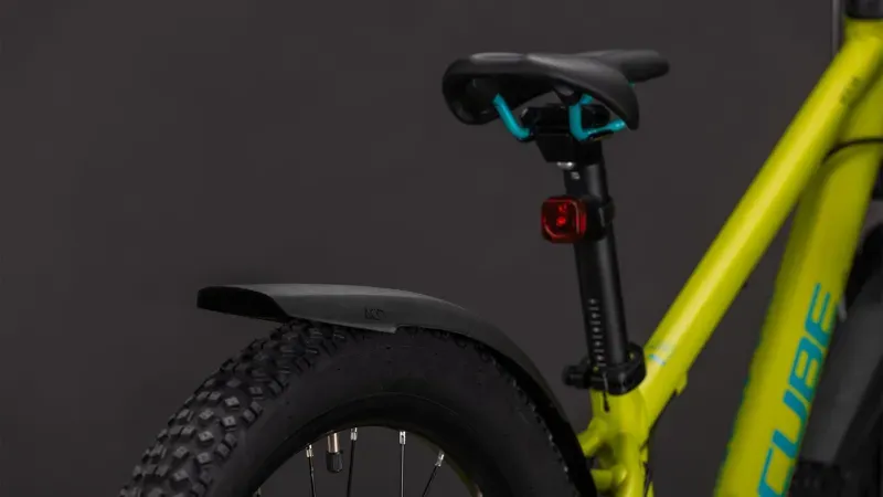 Cube Acid 240 - Fully Equipped Kids MTB with Disc Brakes in Lizard/Blue-4