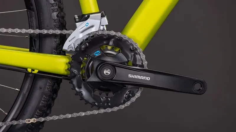 Cube Acid 260 - Fully Equipped Kids MTB with Disc Brakes in Lizard/Blue-5