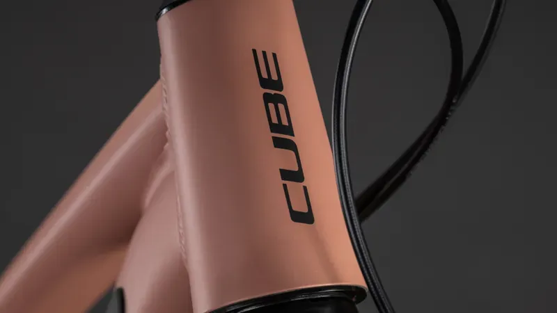 Cube Aim SLX Mountain Bike in Blush Rose/Black-7