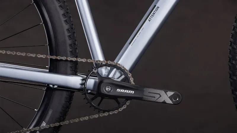 Cube Attention SLX Mountain Bike in Slate Grey/Black-2