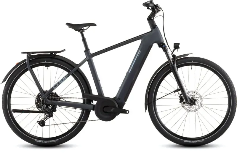 Cube Kathmandu Hybrid One 800Wh Electric Bike in Metallic Grey - 2026