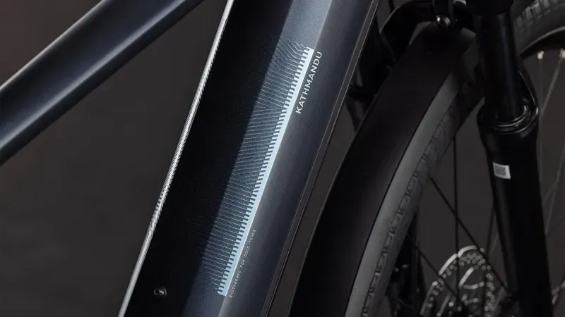 Cube Kathmandu Hybrid One 800Wh Electric Bike in Metallic Grey - 2026-5