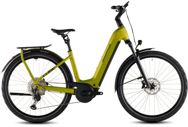 Cube Kathmandu Hybrid Pro 800Wh Electric Bike in Lizard Green/Black - 2026-2