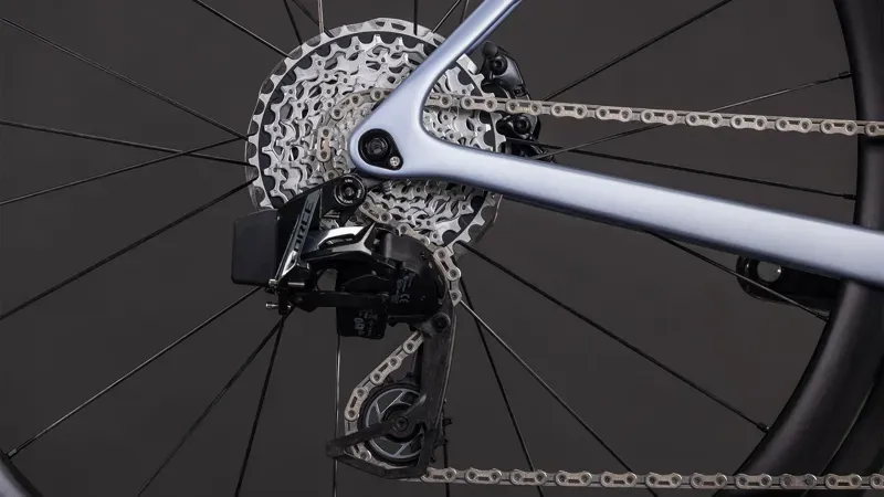 Cube Litening Air C68X Pro Road Bike in Metallic Grey/White - 2026-6