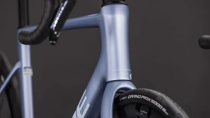 Cube Litening Air C68X Pro Road Bike in Metallic Grey/White - 2026-7