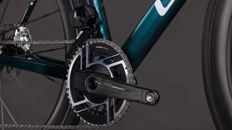 Cube Litening Air C68X SLX Road Bike in Chrome Blue/Liquid Blue-5