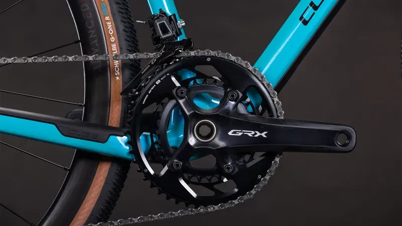 Cube Nuroad C62 Pro Gravel Bike in Swimming Pool/Black-6