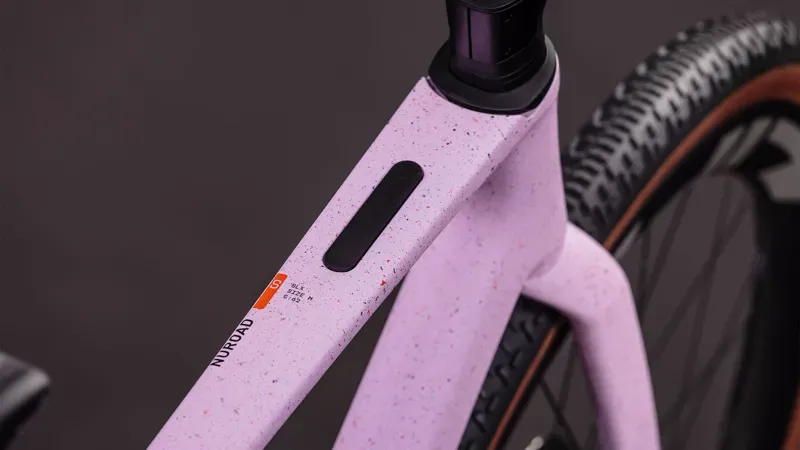 Cube Nuroad C:62 SLX Gravel Bike in Rhodonite Pink/Orange - 2026-2