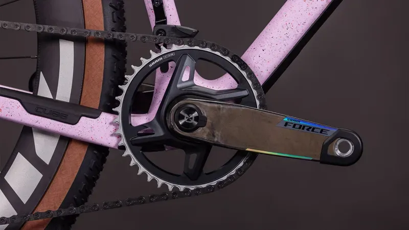 Cube Nuroad C:62 SLX Gravel Bike in Rhodonite Pink/Orange - 2026-5