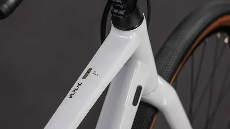 Cube Nuroad EX Gravel Bike in Cotton/Grey-2