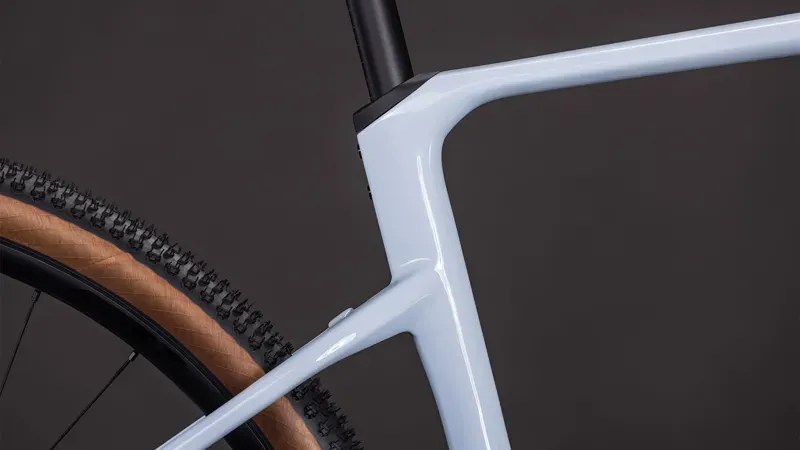 Cube Nuroad Hybrid C62 SLX 400x E-Gravel Bike in Ice Blue/Prism-4