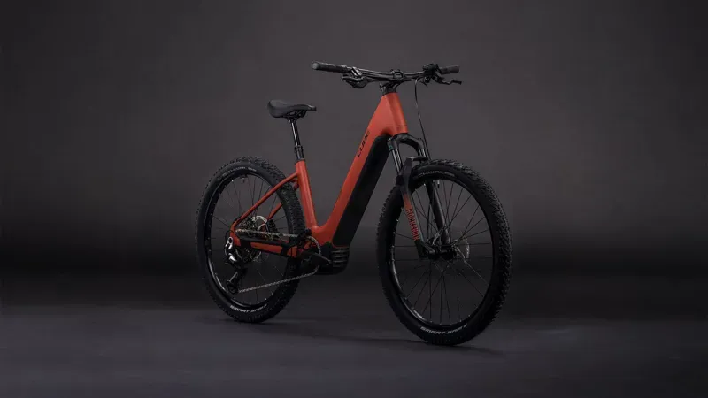 Cube Reaction Hybrid Race 800 E-MTB in Amber/Black-5
