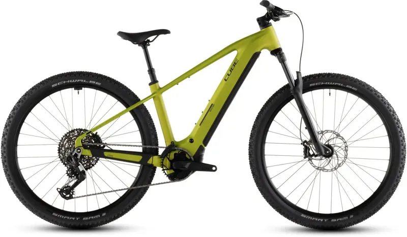 Cube Reaction Hybrid Race 800 E-MTB in Lizard Green/Black