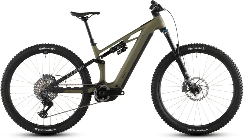 Cube Stereo Hybrid One44 HPC TM 800 E-MTB in Reed Green/Matrix