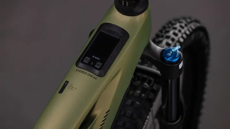 Cube Stereo Hybrid One44 HPC TM 800 E-MTB in Reed Green/Matrix-2