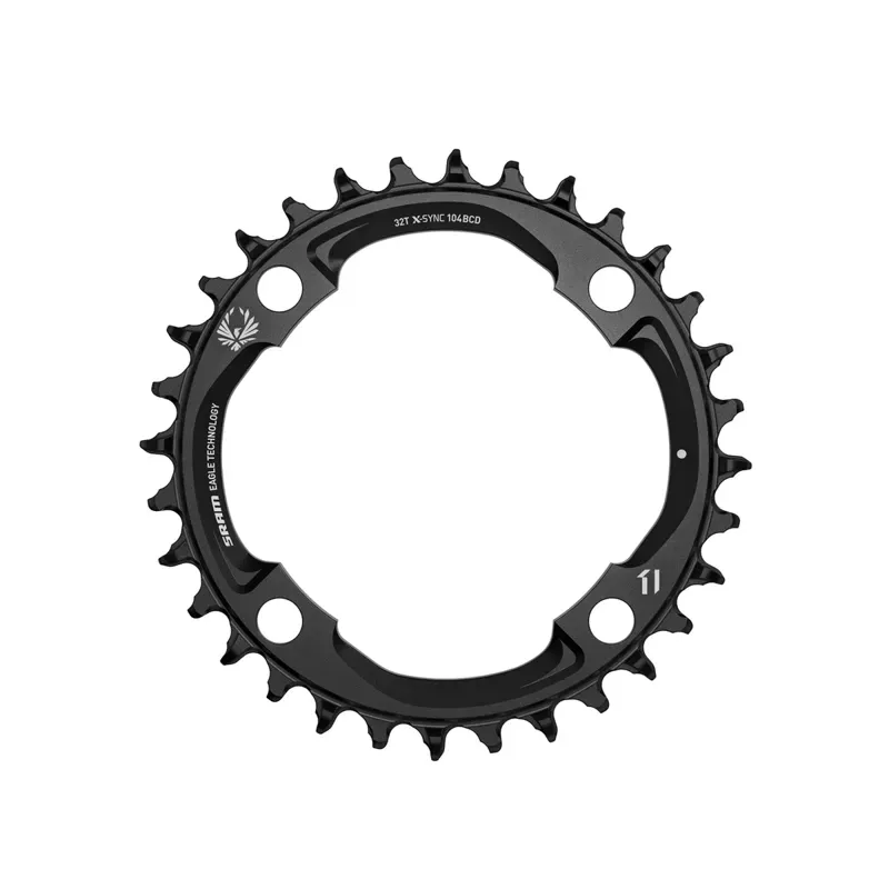SRAM Chain Ring X-SYNC 2 104 BCD Aluminium 12 Speed: BLACK 3