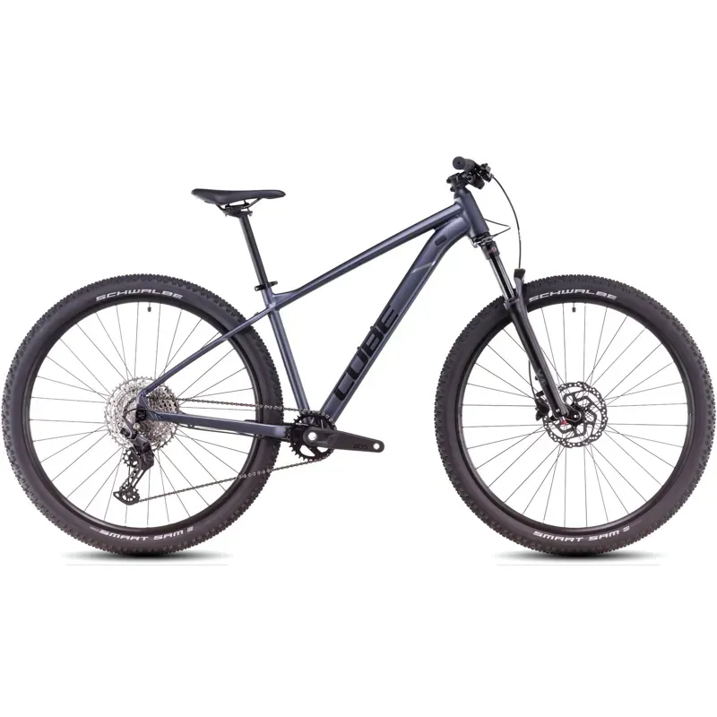 Cube Attention Pro Mountain Bike in Metallic Grey/Black