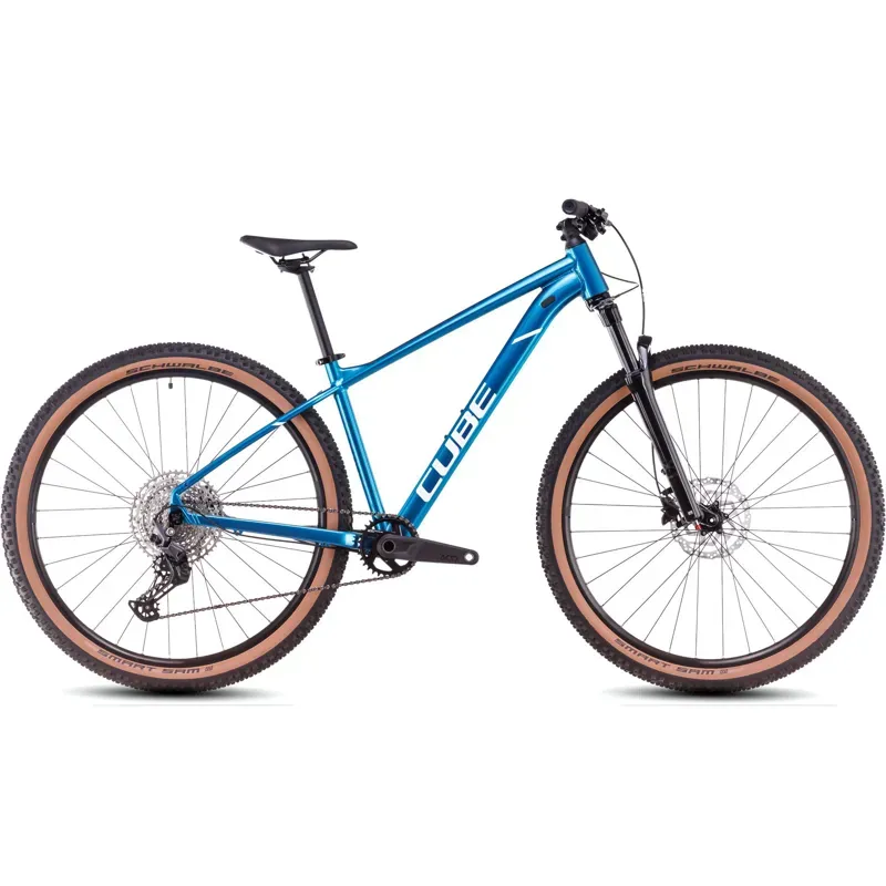Cube Attention Pro Mountain Bike in Metallic Teal/White