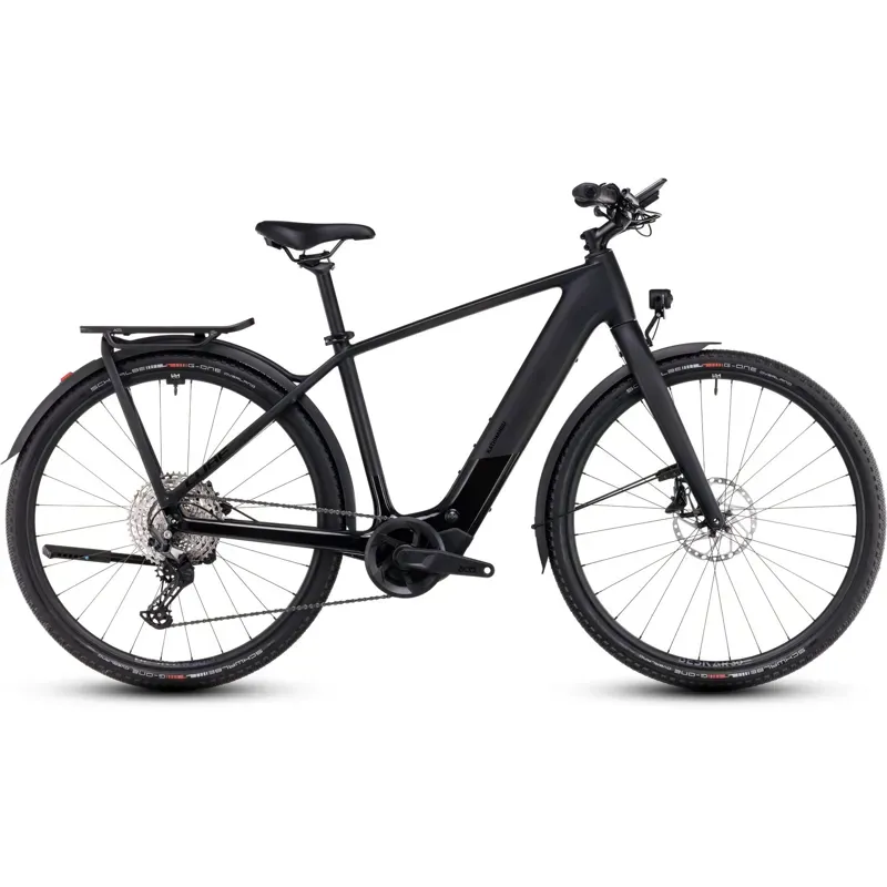Cube Kathmandu Hybrid C:62 SLX 400X Hybrid Bike in Carbon/Black