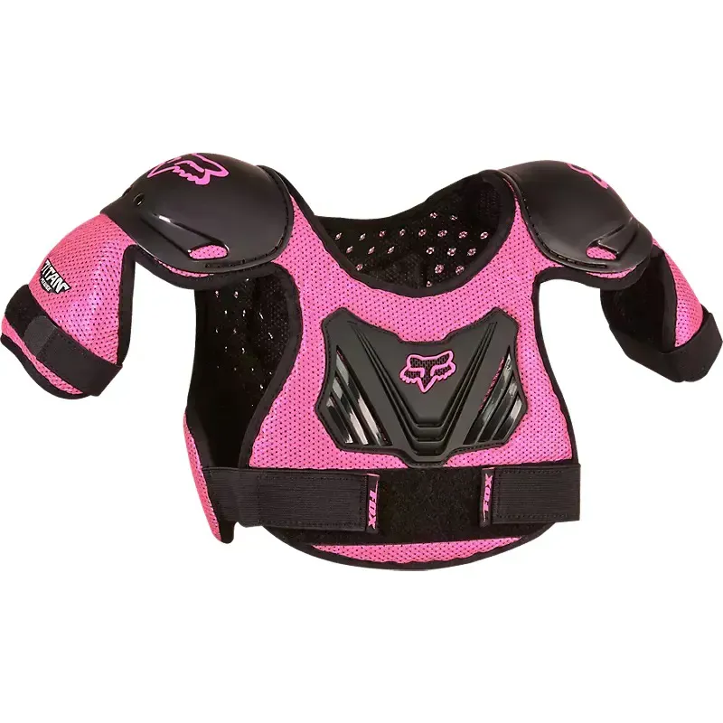 Fox PeeWee Titan Roost Deflector in Black/Pink