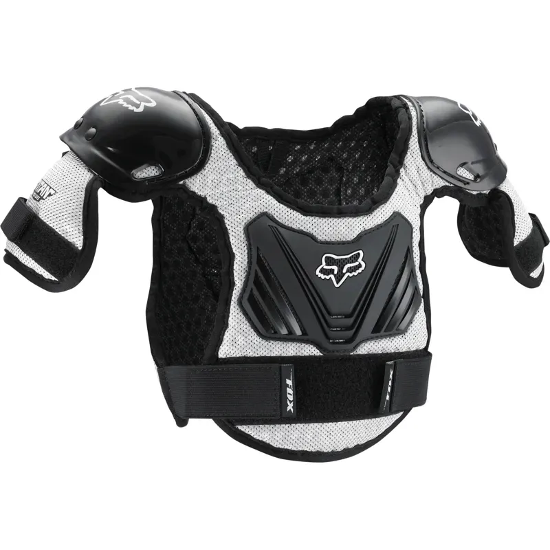 Fox PeeWee Titan Roost Deflector in Black/Silver