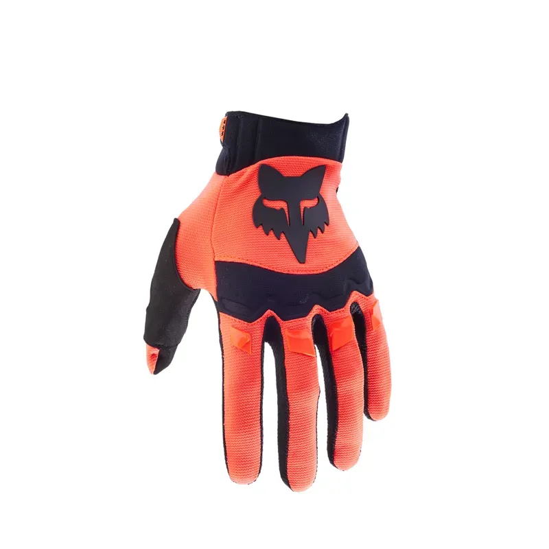 Fox Dirtpaw Gloves in Fluorescent Orange