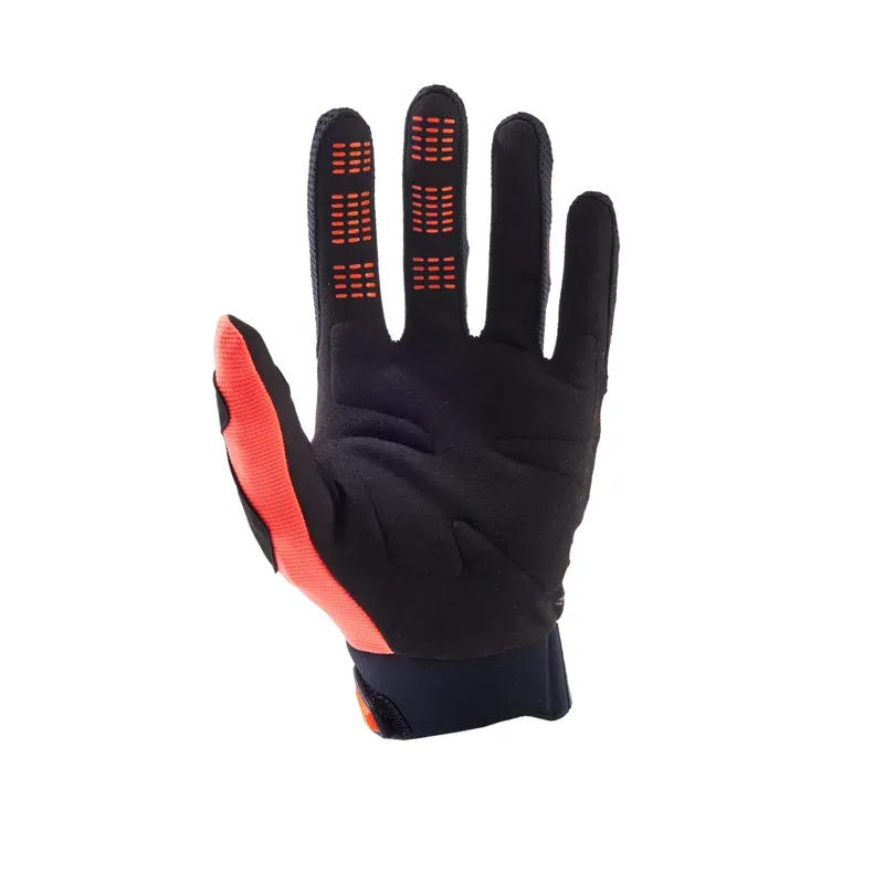 Fox Dirtpaw Gloves in Fluorescent Orange-1