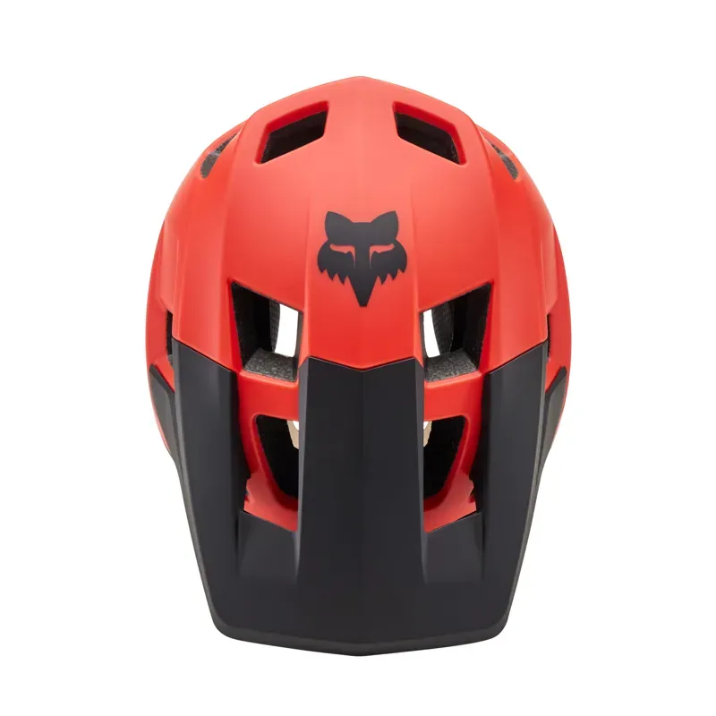 Fox Dropframe Helmet in Orange Flame-1