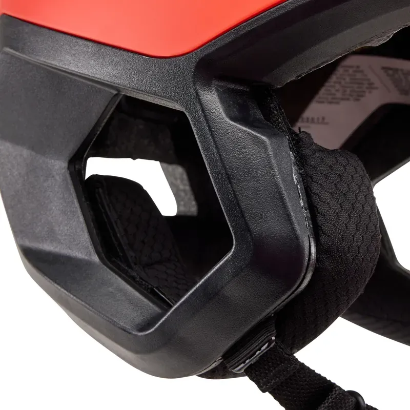 Fox Dropframe Helmet in Orange Flame-7