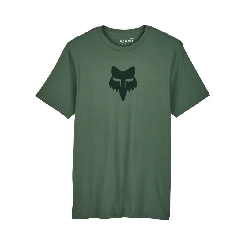 Fox Head Short Sleeve Premium T-Shirt in Hunter Green