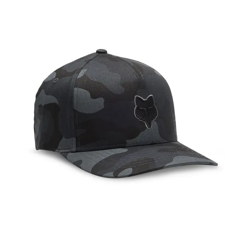 Fox Head Flexfit Hat in Black Camo