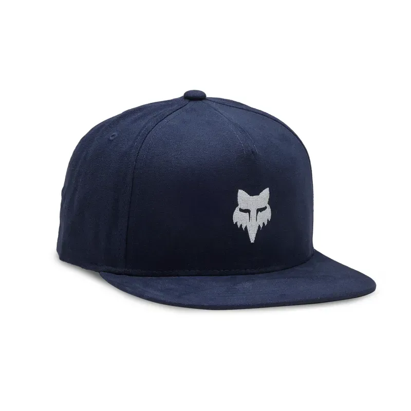 Fox Head Snapback Hat in Midnight