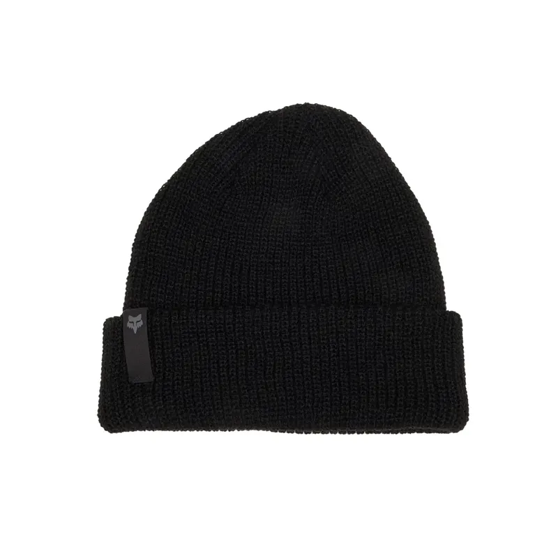 Fox Machinist Beanie in Black