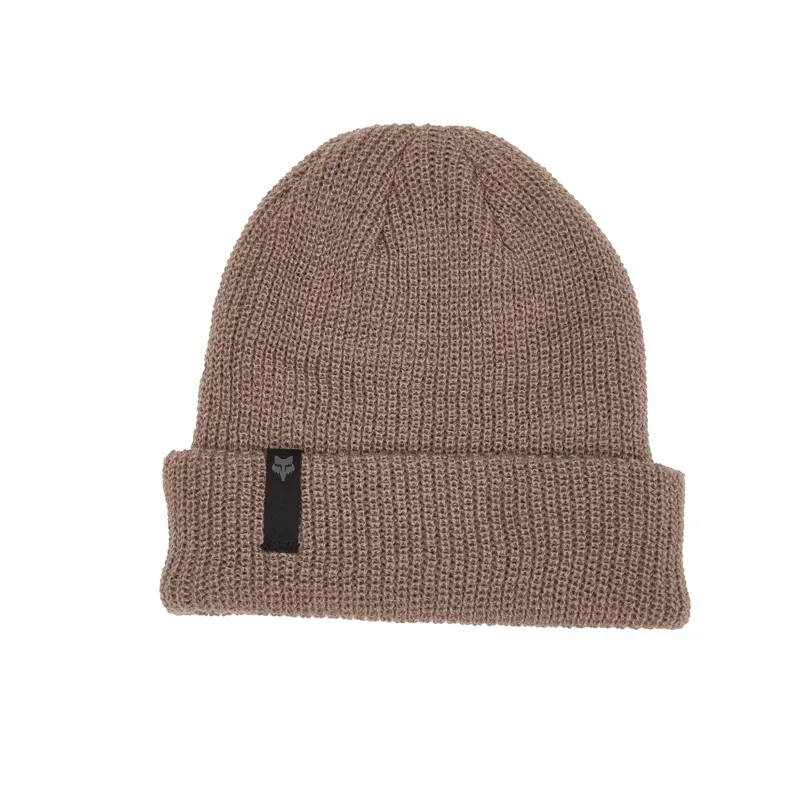 Fox Machinist Beanie in Taupe