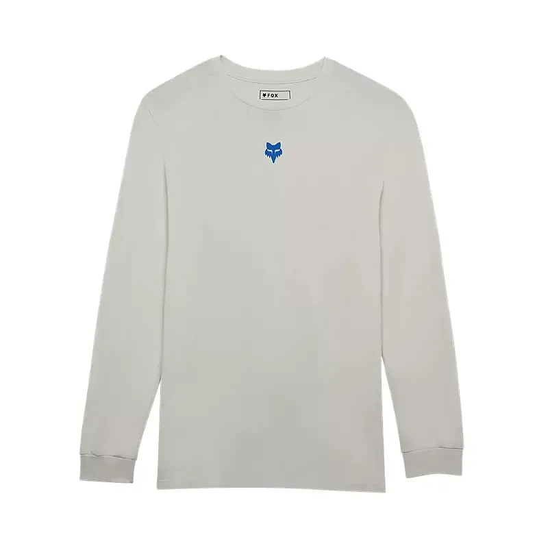 Fox Race Spec Long Sleeve Premium T-Shirt in Light Grey