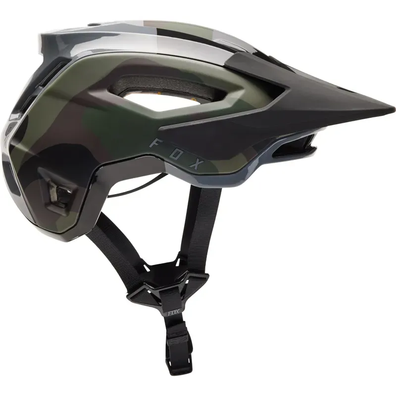 Fox Speedframe Pro Camo Helmet in Olive Camo