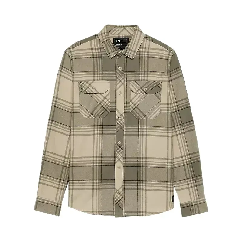 Fox Traildust Flannel Shirt in Cream