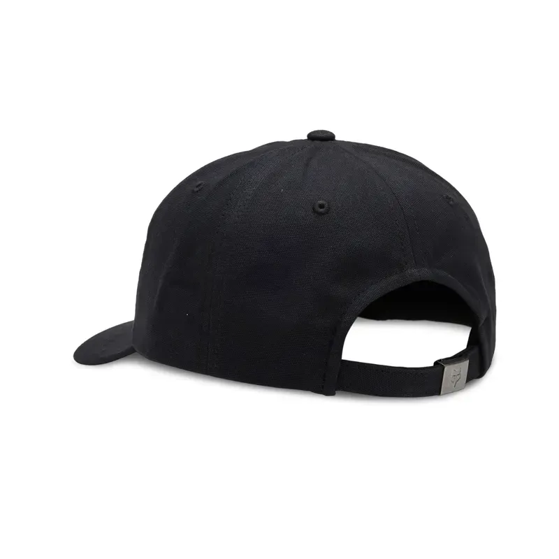 Fox Wordmark Adjustable Hat in Black-1