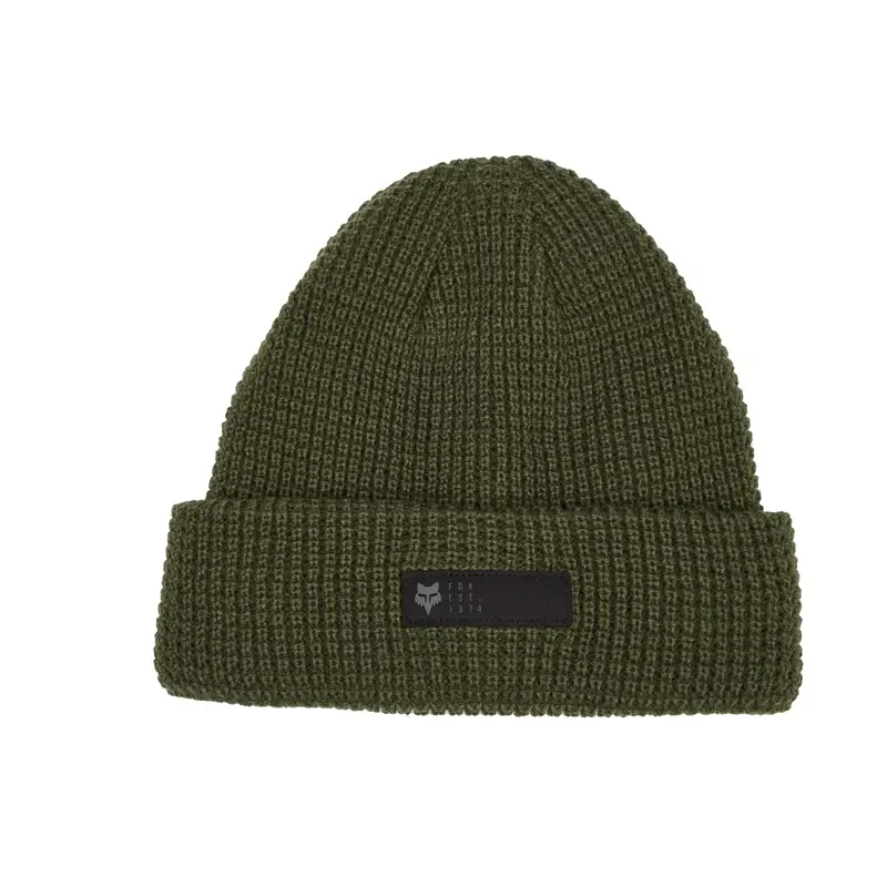 Fox Zenther Beanie in Olive Green
